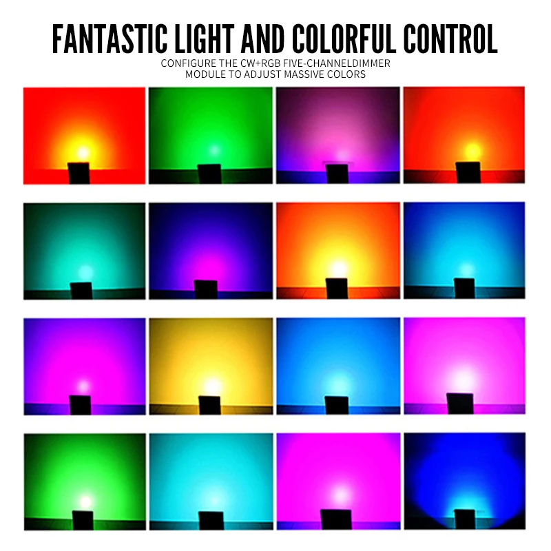 Outdoor Garden Party Projector Smart RGB 30W 50W Portable Security Floodlight Waterproof IP65 LED Flood Light