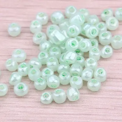 Wholesale spot In Stock Style Beautiful Candy Color Size 6/0 8/0 12/0 Ceylon Round Glass Seed Beads