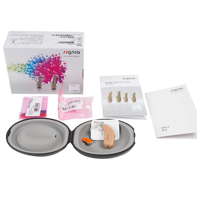 Siemens Signia  6 channels Digital BTE Hearing Aid Fast FUN P Digital Powerful for Moderate to Severe hearing loss