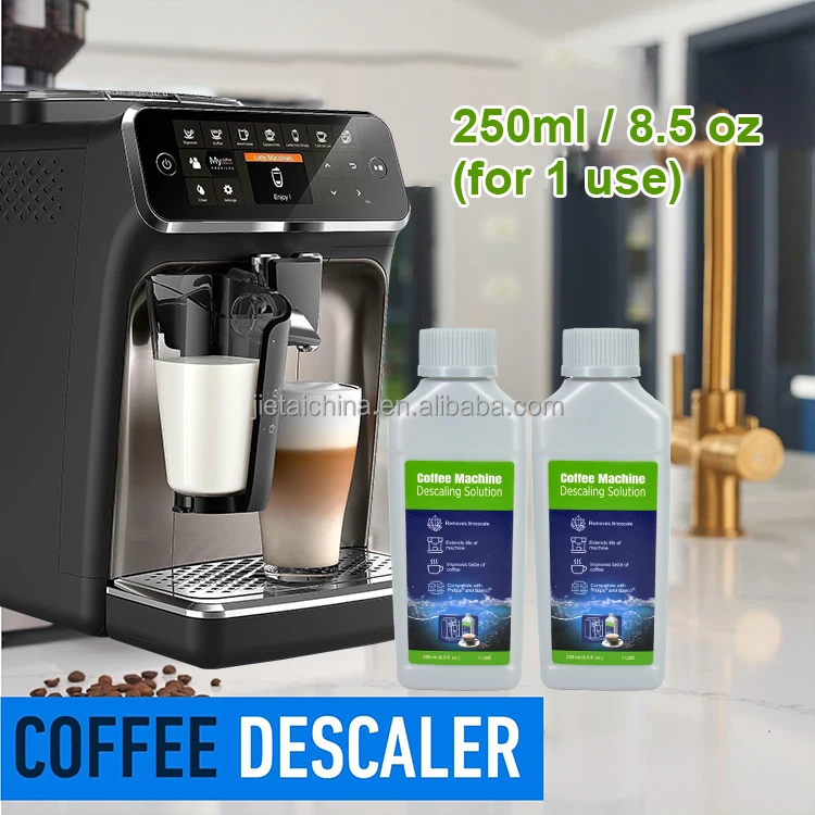 Descaling Solution Compatible with Saec* and Gaggi* Coffee Maker Descaler, Espresso Coffee Machine Cleaner