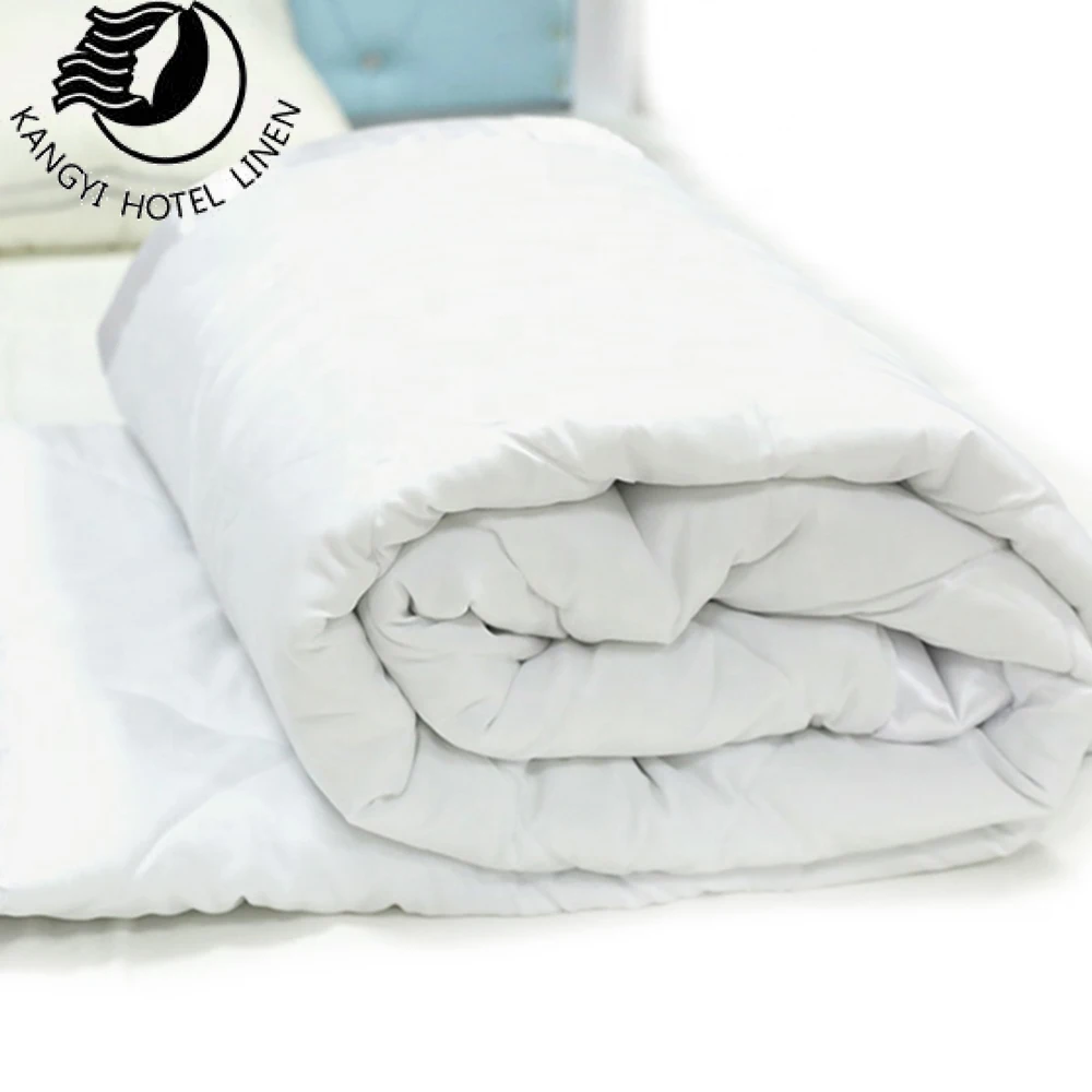 Hot Selling White Super Soft Down Alternative Summer Quilt Comforter Duvet For Home Hotel