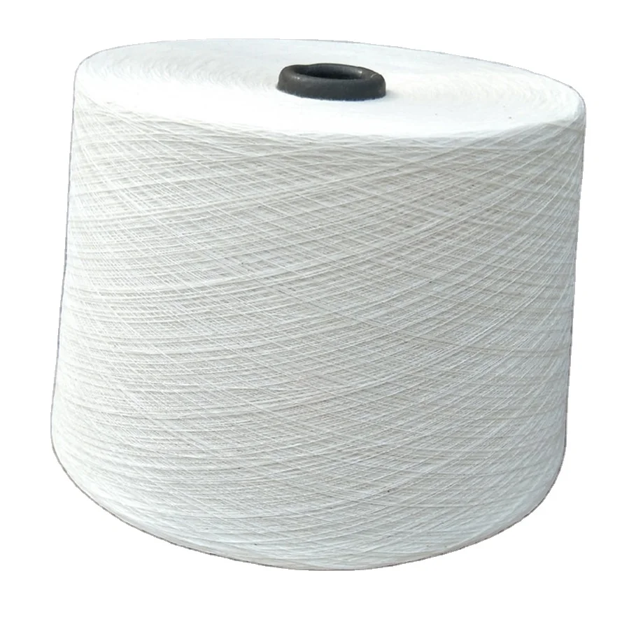 Recycled Cotton Socks Blended Yarn Polyester Thread For Knitting