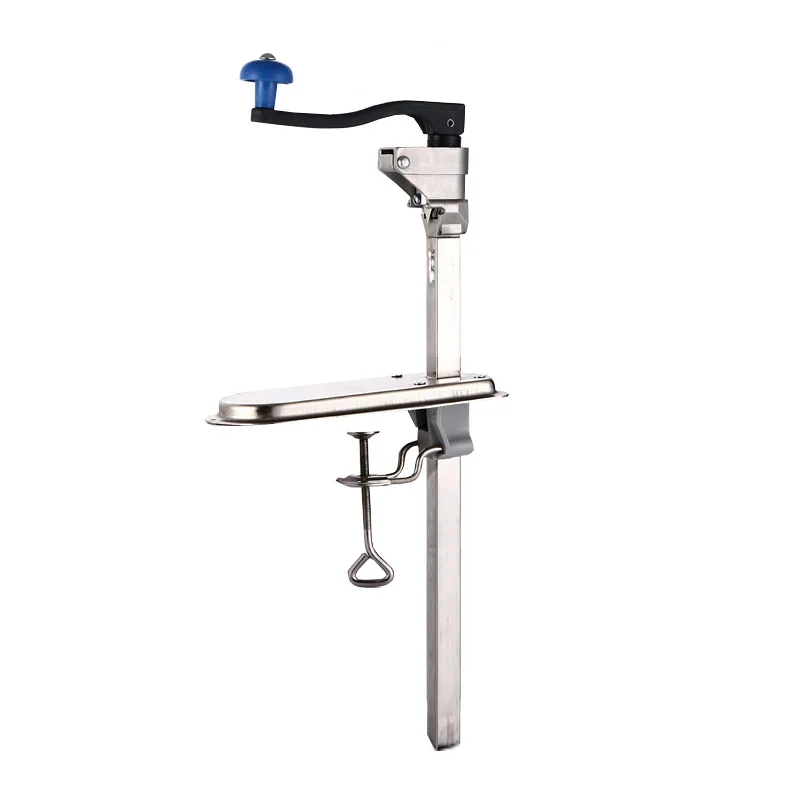 Quality Commercial Can Opener Industrial Restaurant Heavy Duty Manual Table Mount Stainless Steel Can Opener