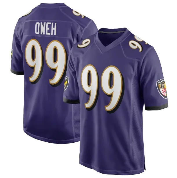 Baltimore City Stitched Men American Football Jersey Ravens Team Uniform NFL Jerseys