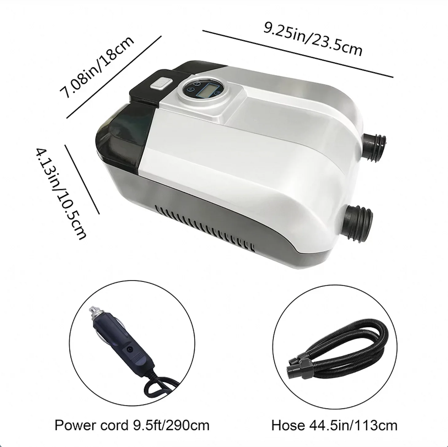 Wireless Portable Mini Rechargeable Smart Display Motorcycle Bicycle Air Pump Automatic Bicycle Tire inflator