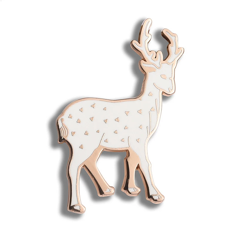 Wholesale Metal Logo Hard Enamel Badge Clothes Anime Zinc Alloy Butterfly Clutch Lapel Pin