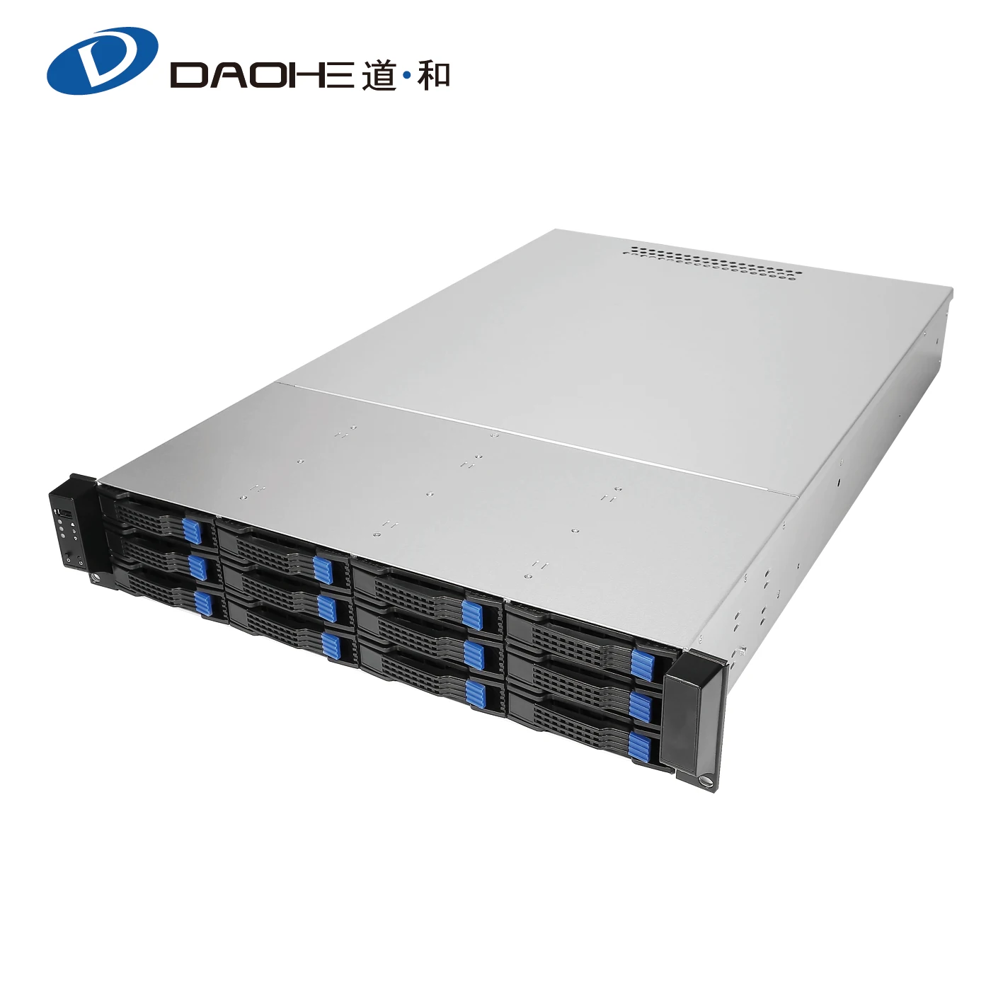 19 дюймов Горячая замена корпуса 2U 12 отсеков сервере дело с hotswap fanwall хранения стойку шасси