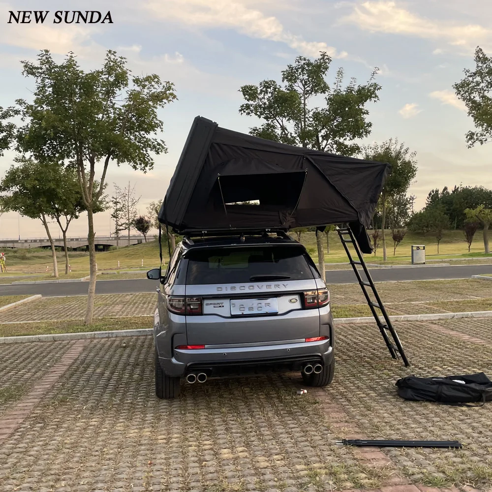 Outdoor Camping 4wd Foldable Aluminum Hard Shell Vehicle Open Car Roof Top Tent Box Hardtop Rooftop Tent