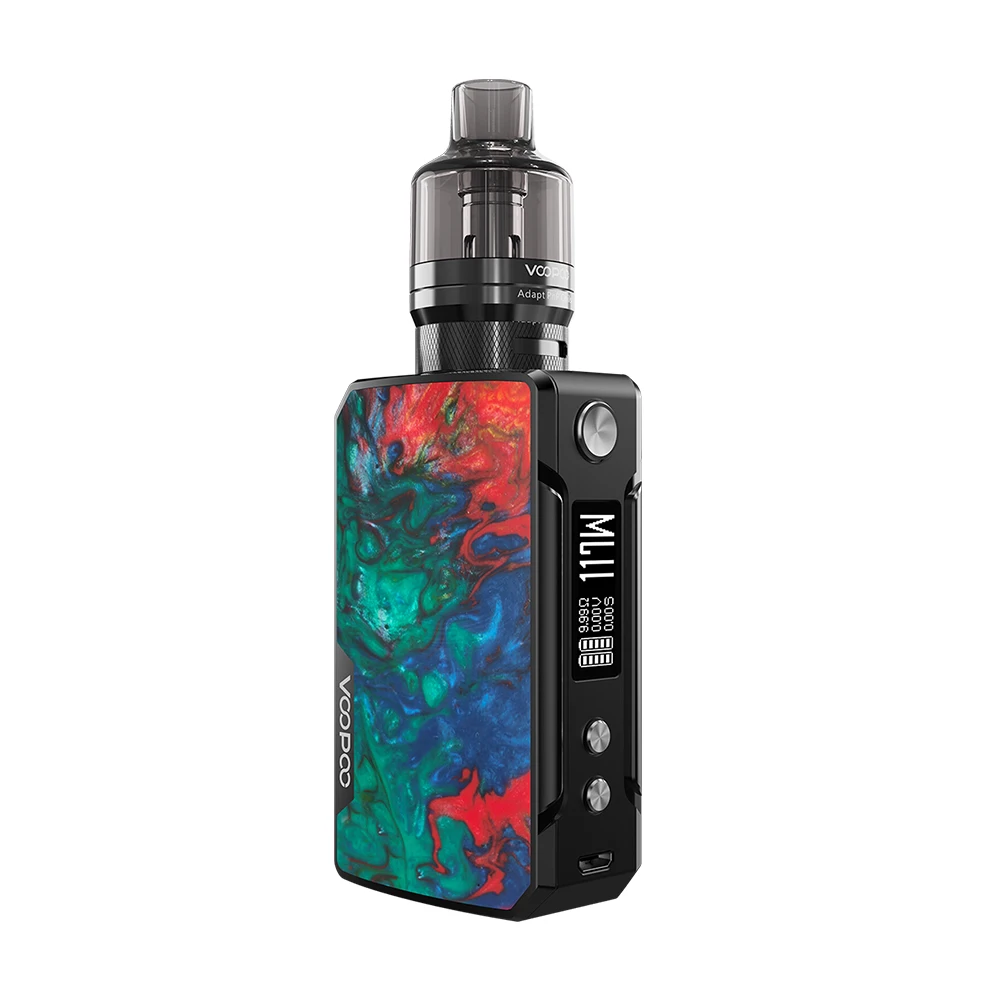 
VOOPOO NEW Drag Vape box kit VOOPOO Drag Mini Refresh Edition Kit 4400mAh built-in battery 