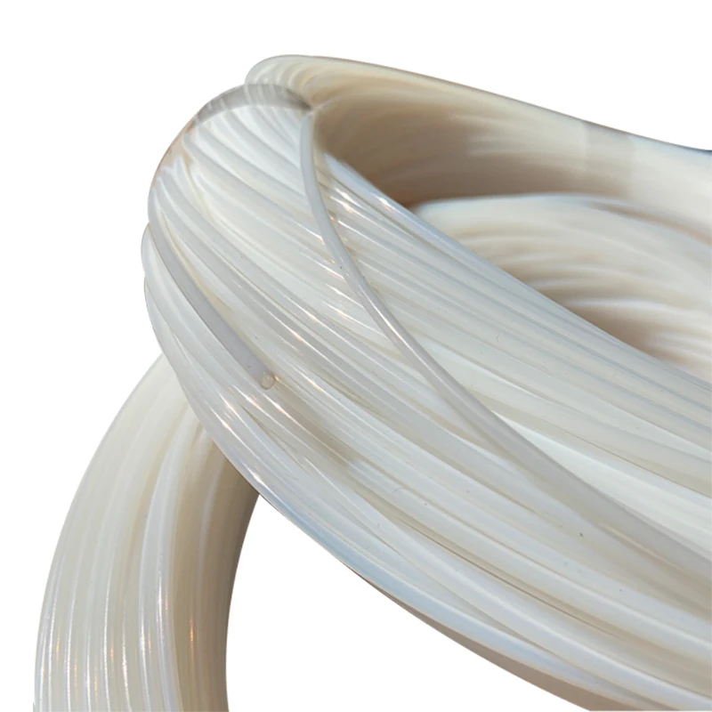 Pressed Extruded Soft White PTFE Micro Capillary Tube