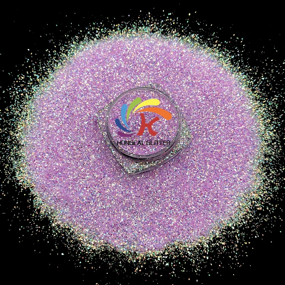 wholesale bulk polyester chunky mix craft loose tumbler glitter powder cosmetic body nail extra fine glitter