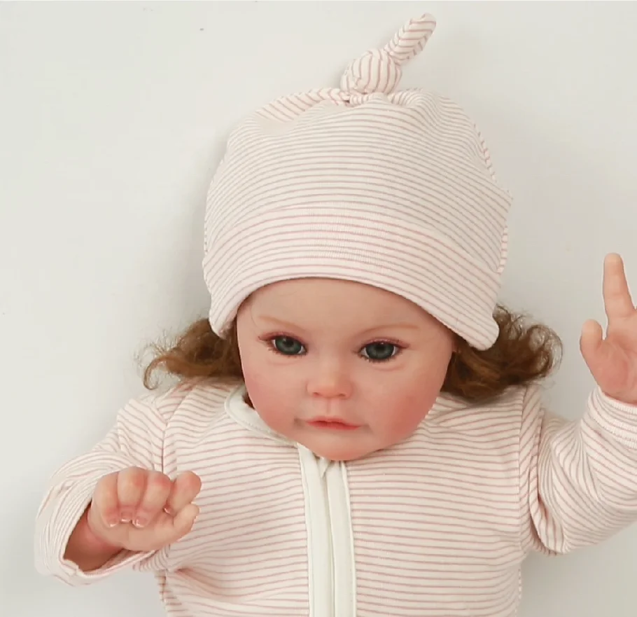 Whole Sale Super Soft Organic Cotton Striped Knotted Baby Hat