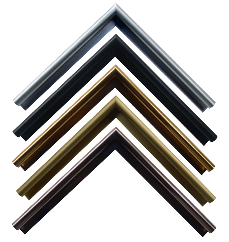 Aluminum alloy picture frame profile full body mirror frame multi specification spot arbitrary cutting