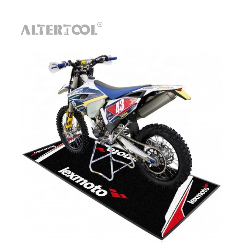 Индивидуальный рекламный ковер для мотоцикла и гаража с принтом предотвращает скольжение и долговечность