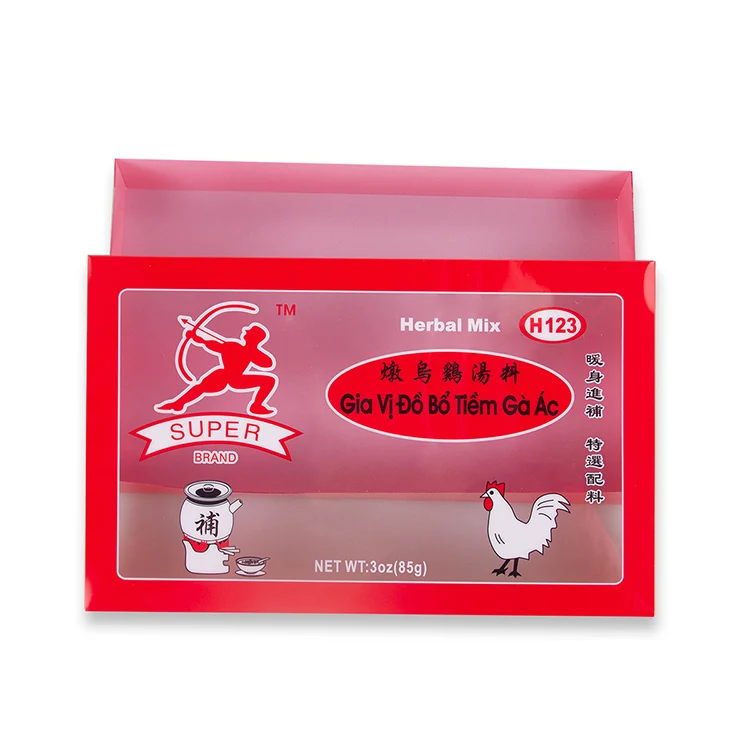 custom clear small clear plastic telescoping gift  box packaging for  Chinese medicine ,herb , American ginseng