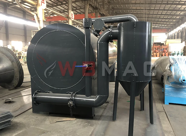 Environmental protection horizontal carbonization furnace