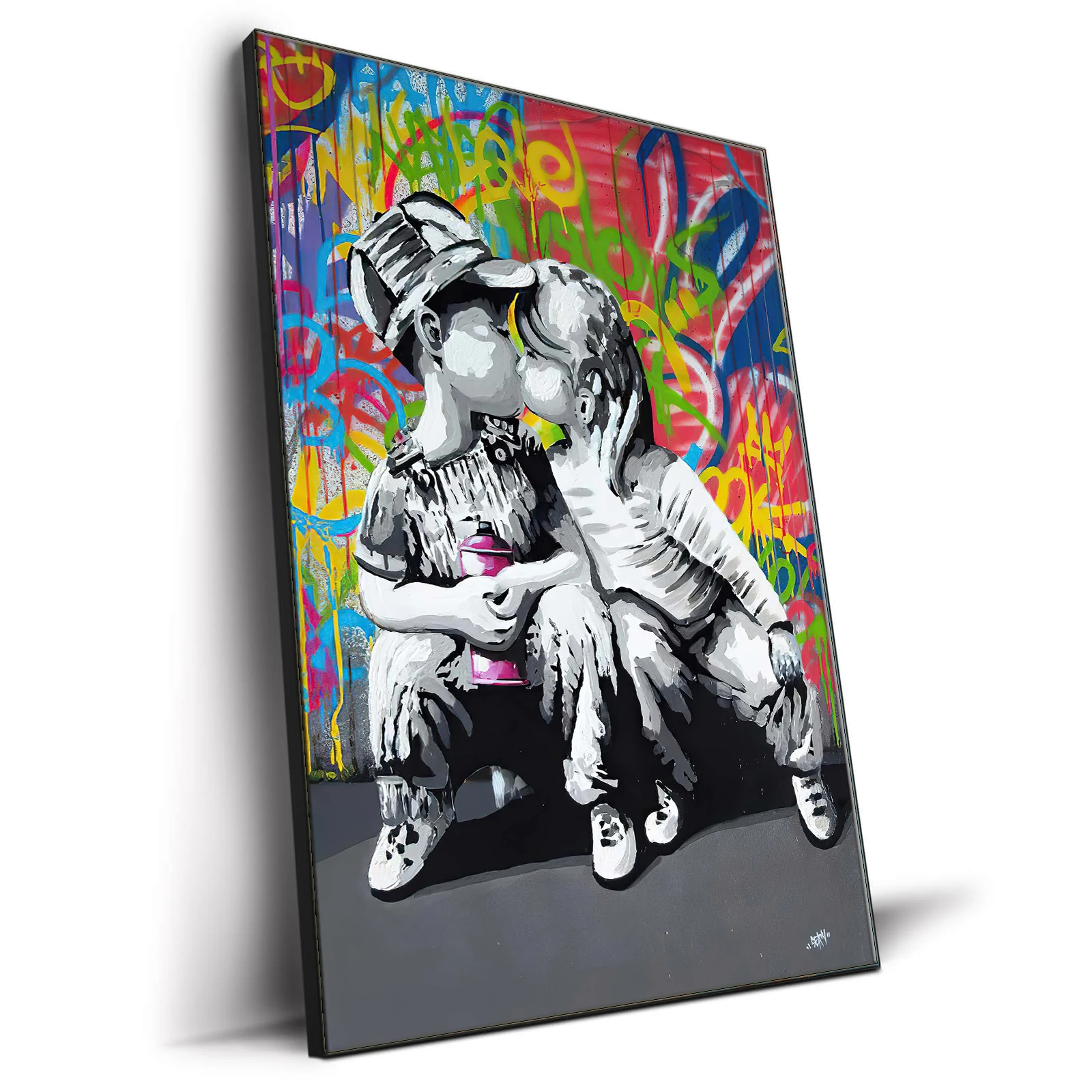 Living Room Street Pop Art Picture Canvas Prints Poster Graffiti Art for Wall Decoration