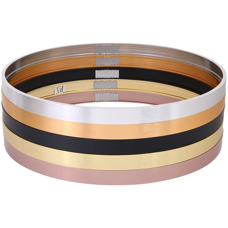 Aluminum alloy round oval various special-shaped barber mirror metal profiles custom decorative picture frame lines