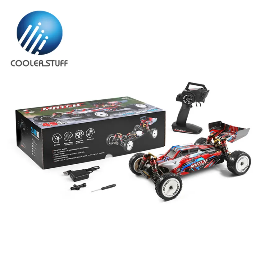 Coolerstuff Wltoys 104001 1:10 rc electric rtr crawler 110 metal rc car off-road rock crawler desert racer rc car brushed motor