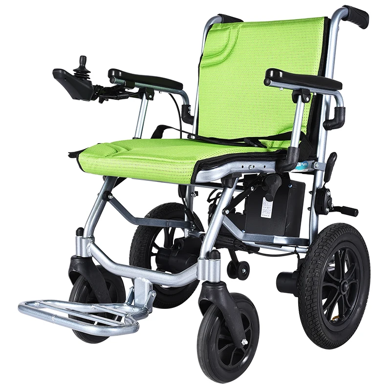 Portable Foldable Lightweight Lithium Battery Wheelchair Motorized Folding Power Electric Wheelchair for Disabled
