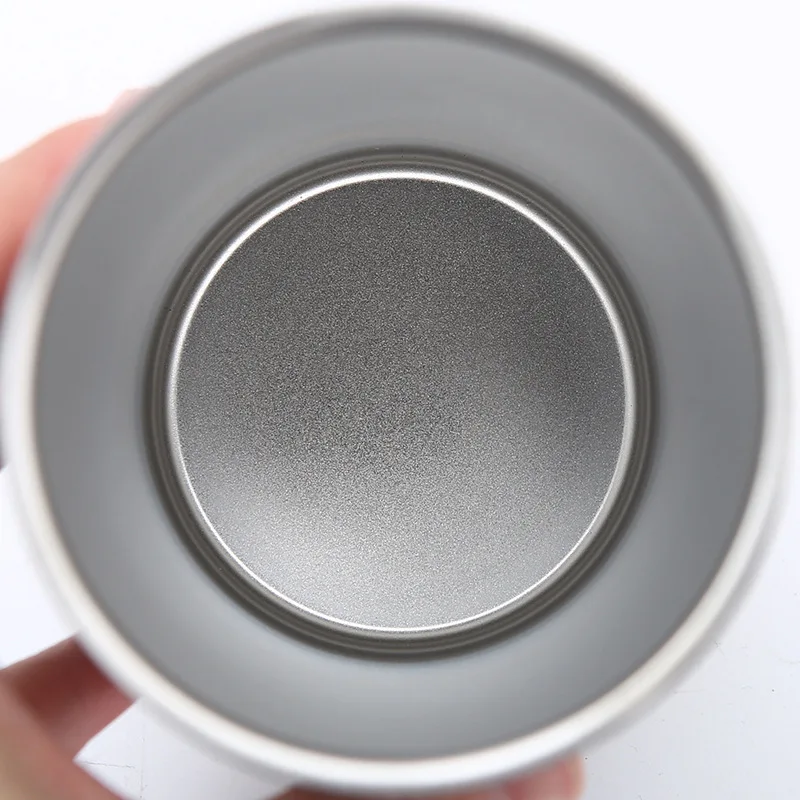 12oz Travel Mug with Cork Bottom Black for Drinking Boiling Water Customizable Logo Stainless steel cup