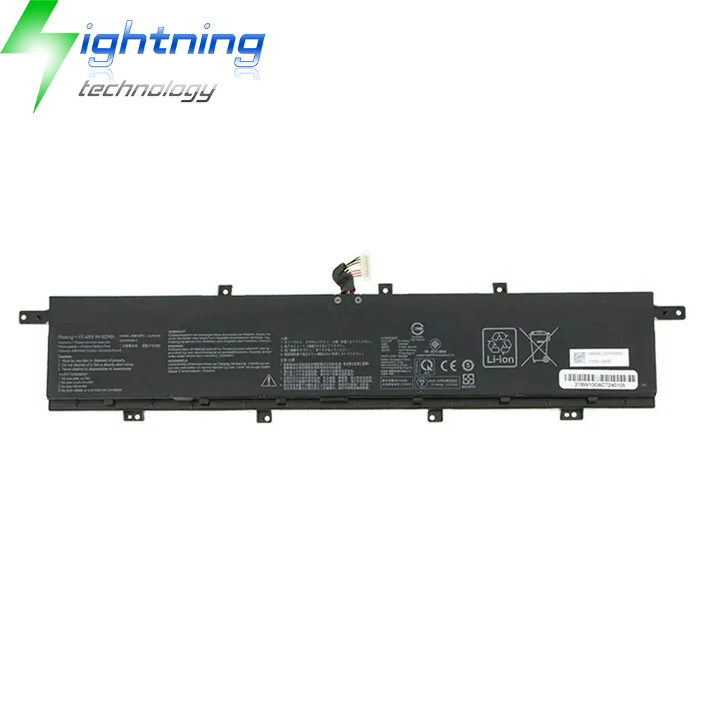 New Genuine Original C42N2008 15.48V 92Wh Laptop Battery for Asus ZenBook Pro Duo 15 OLED UX582 UX582LR 0B200-03840000