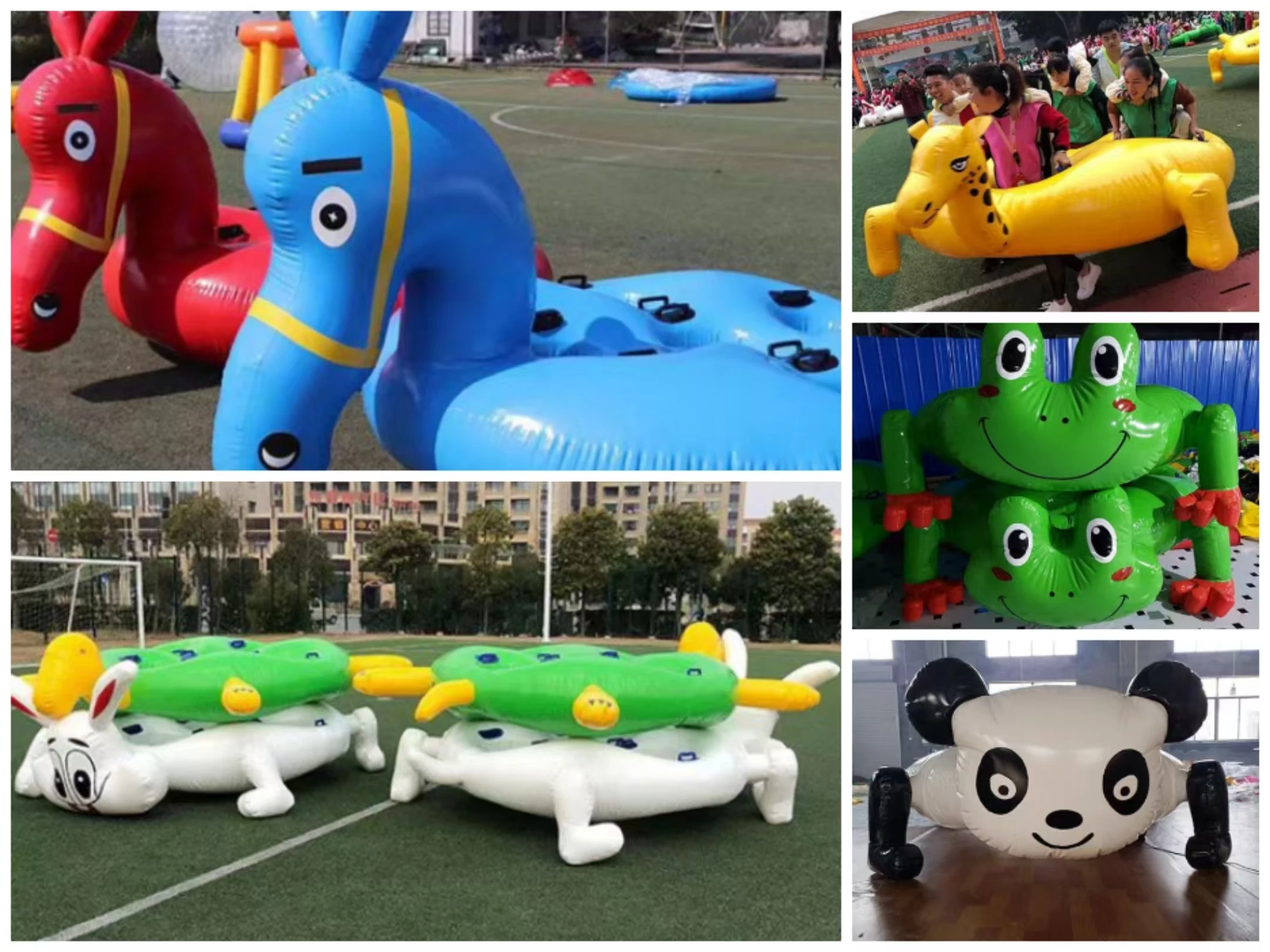 2024 new inflatable sport games for sale/The race between hare and tortoise/inflatable games