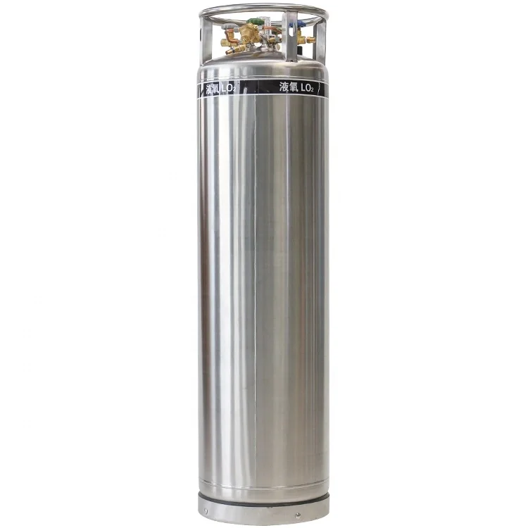 210L 23Bar Vacuum Thermos Industrial Liquid Nitrogen/Argon/Oxygen Dewar Container