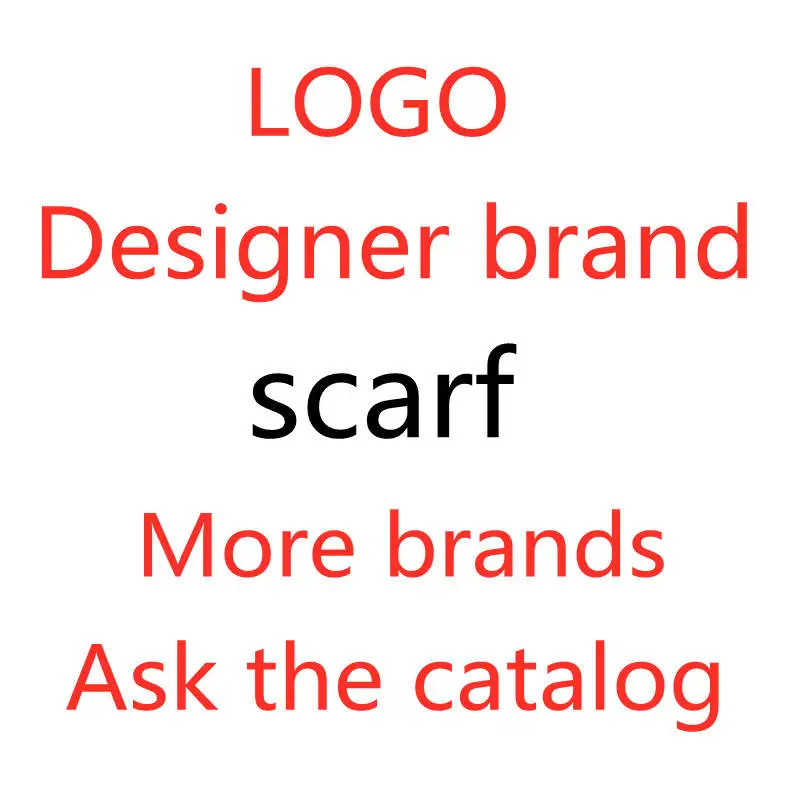 Модный кашемировый шарф, индивидуальная печать букв, шаль, темпераментный теплый брендовый дизайнерский шарф с логотипом