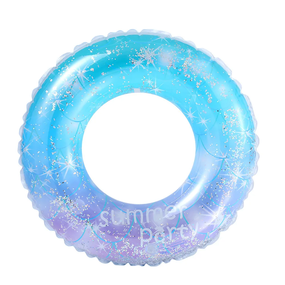 Size 60 for Kids Colorful Round Circle Pool Float Inflatable Swimming Ring