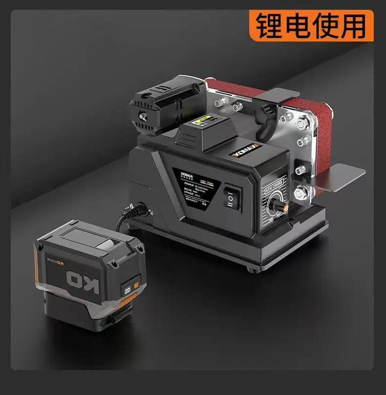 Multifunctional Mini Jewelry Polishing Abrasive Sand Belt Grinder 180W Electric Belt Sander Sanding Machine