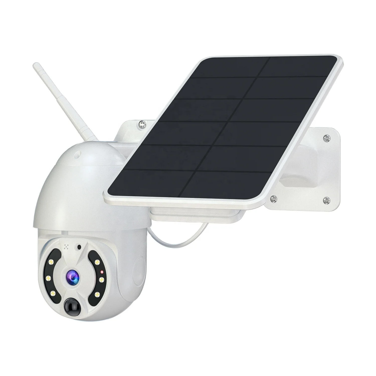 Pir Function outdoor Ptz  Wifi 2mp Wireless Two-way Audio NIGHT VISION Outdoor Waterproof 4g Solar Power Camera