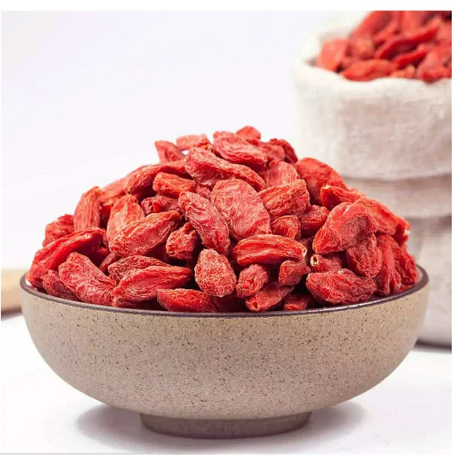 2022 New Arrival Chinese Wolfberry Dried Ningxia Red Goji Berry Fruit for Herbal Tea