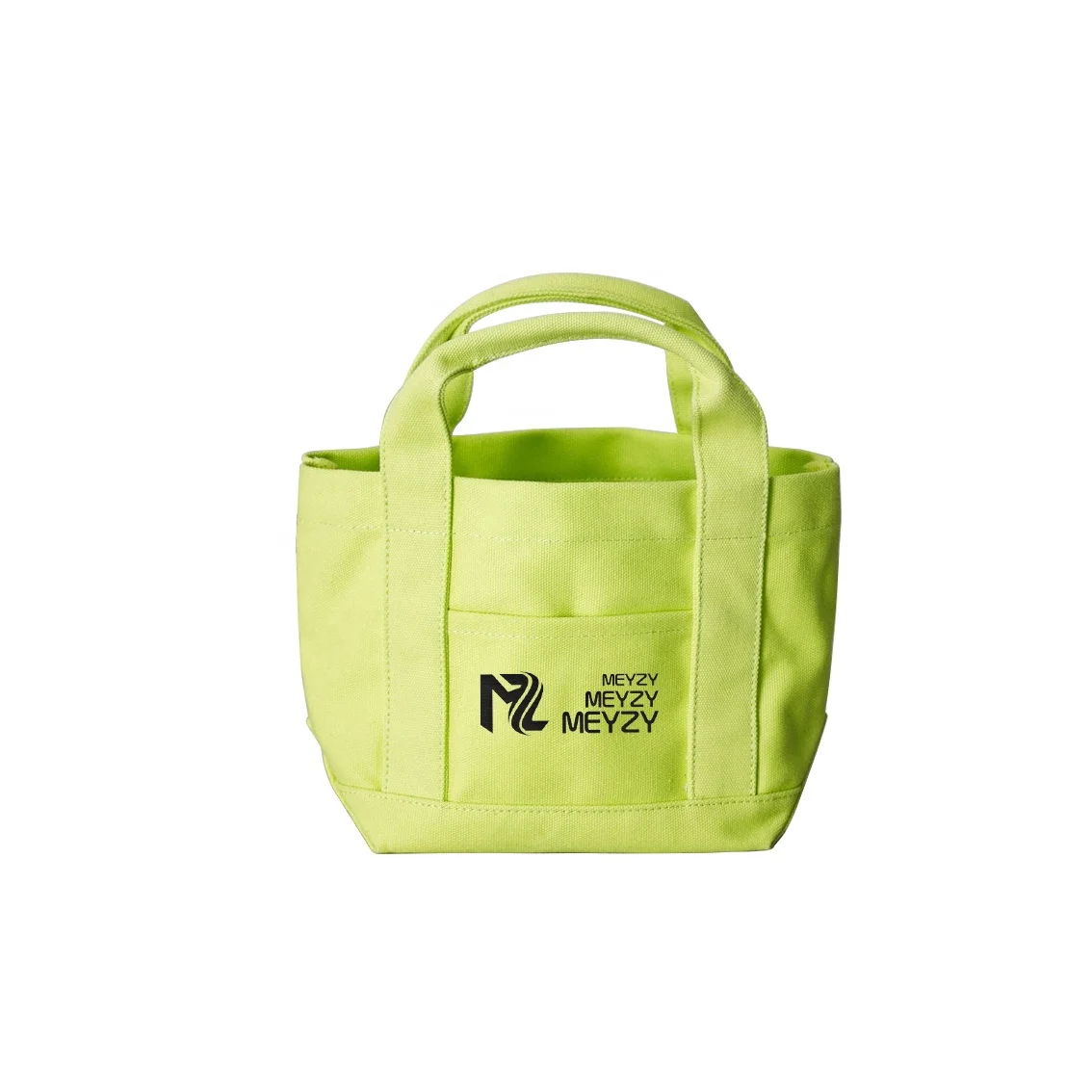 New Fashion Trendy Ladies Shoulder Handbag For Women Canvas Tote Bag With Pocket And Zipper