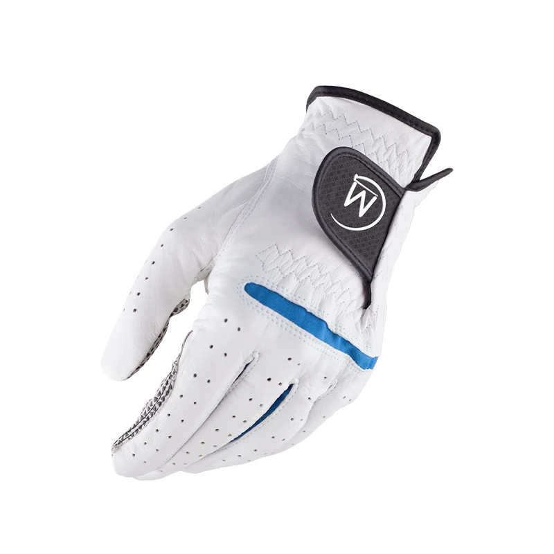 Wholesale Premium Quality Golf Gloves with Custom Logo Breathable Genuine PU Leather Sheep Skin for Hands Use