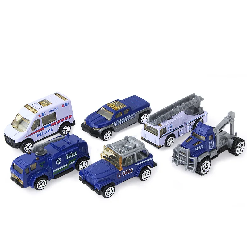 Hotsale Diecast Building Truck Set Metal Construction Vehicle 1:64 Scale Alloy Truck For Souvenir Gift For Boy Toys 6pcs/3pcs