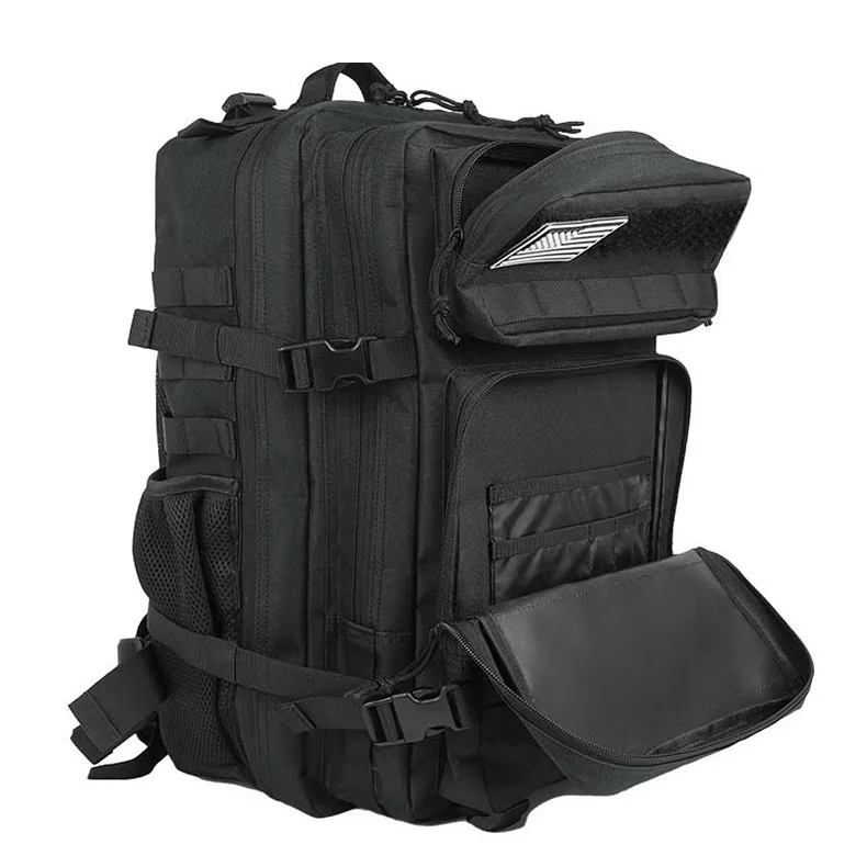 900D Oxford Tactical Backpack 45L Molle Pouch Assault Pack Camping Tactical Backpack Bag OEM Hiking Backpack Waterproof Bag