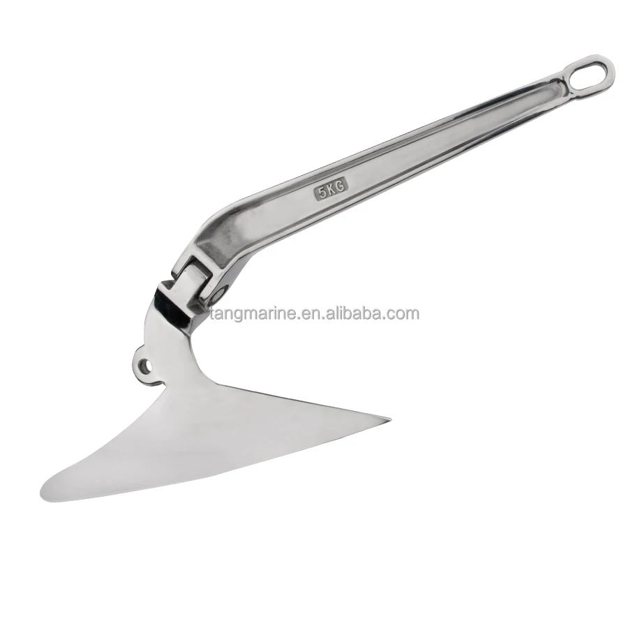 Top Manufacturer Marine Hardware AISI316 Stainless Steel Boat Plough Anchor For Sale