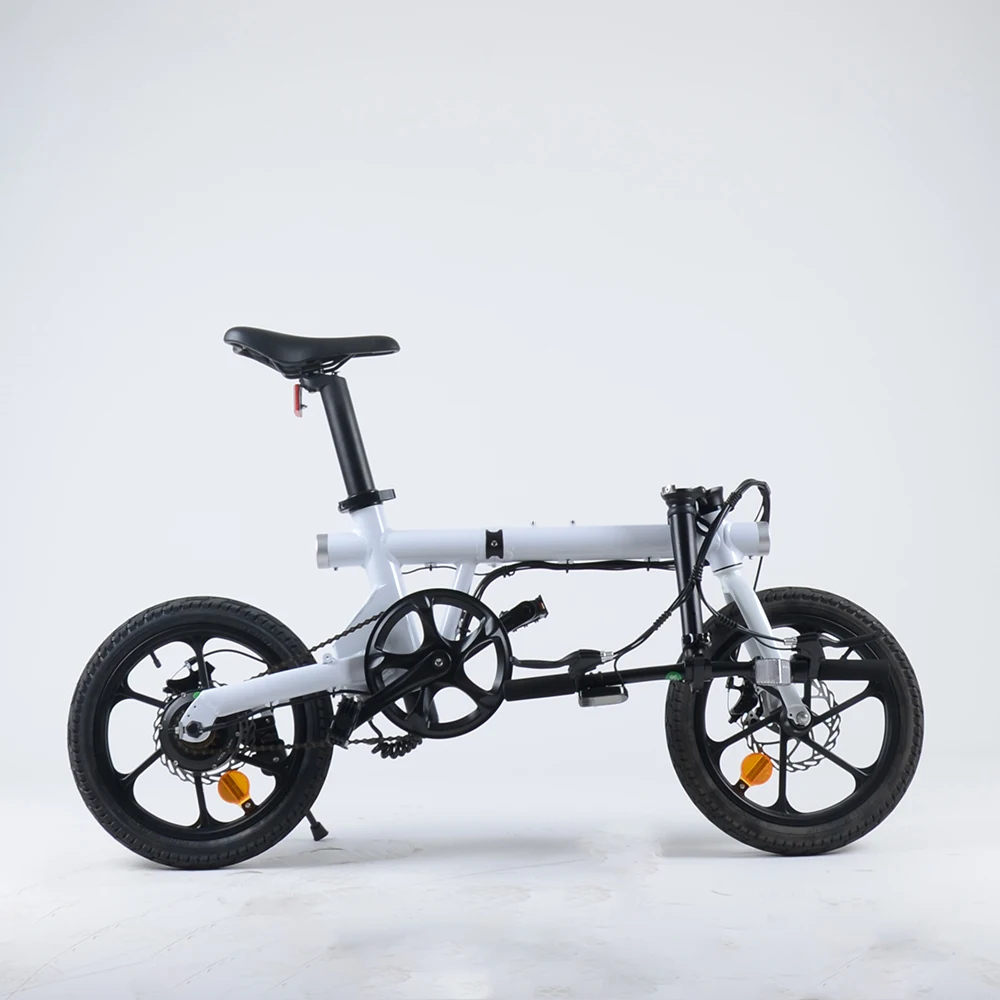 2020 new bike 16 inch hidden battery cargo electric bicycle with aluminium  alloy foldable frame