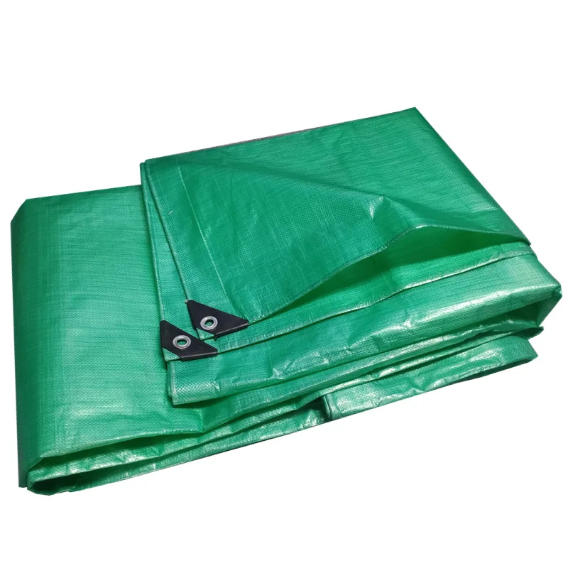 Green waterproof polyethylene tarpaulin grain drying swimming pool poly tarp truck cover camping tents PE tarpaulin