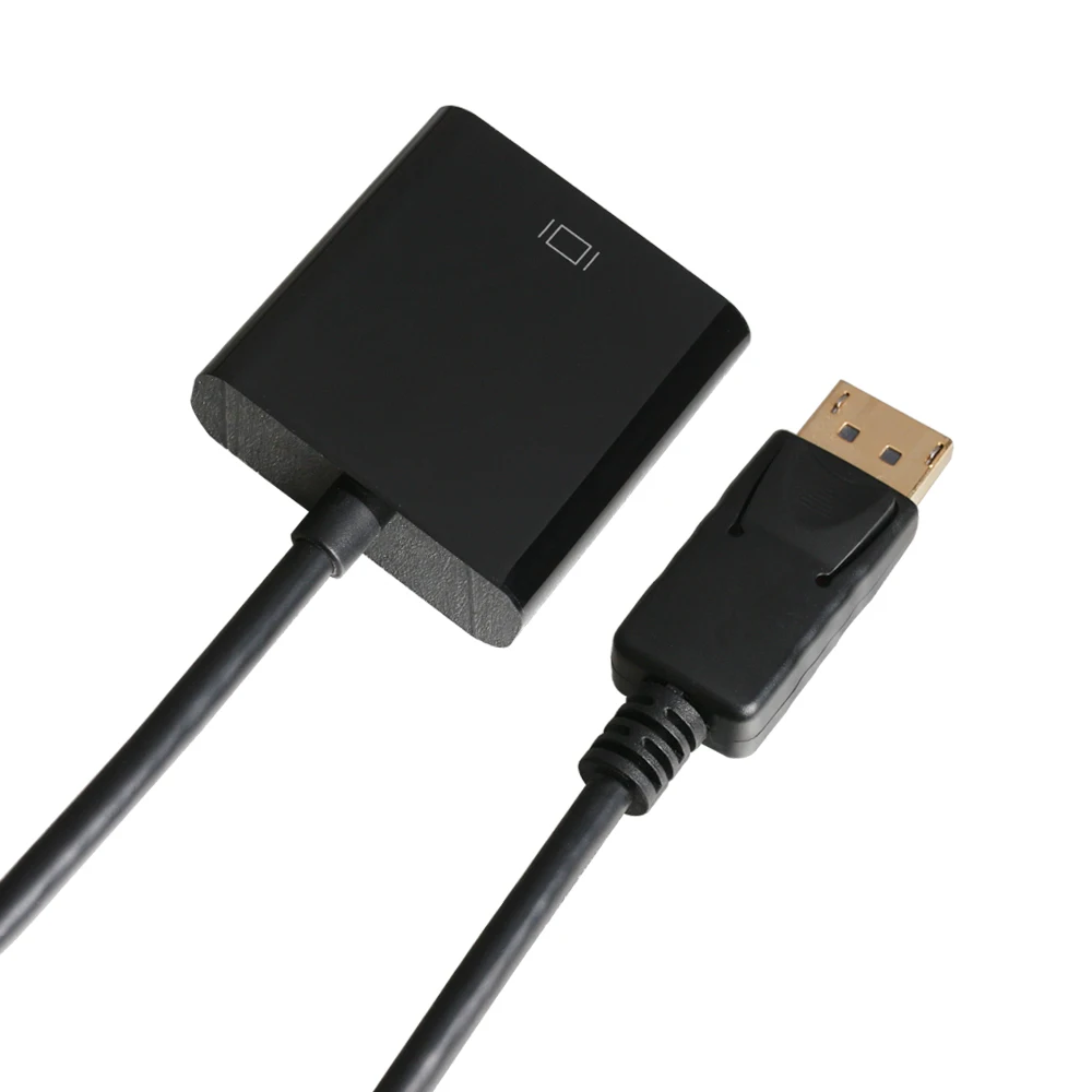 
High Quality Displayport To Dvi Adapter Converter Dp To Dvi Adapter Male To Male Cable 1080P Power Adapter Plug Converter 