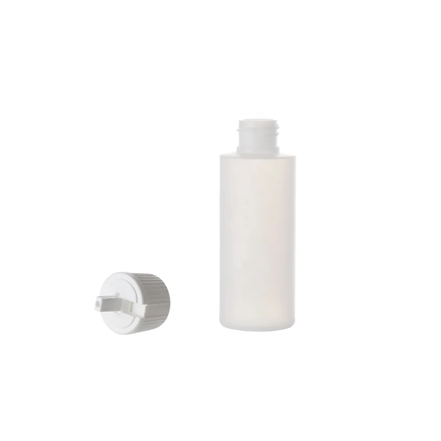 60ml Cylinder Round turret caps for cream cleanser shampoo bottle