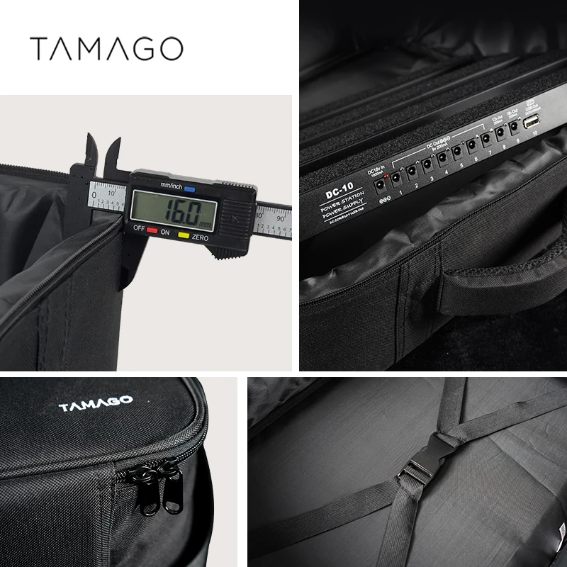 TAMAGO Standard Power Professional Electric guitar player Manufacturer Multi-effect processor guitar effects pedal board bags