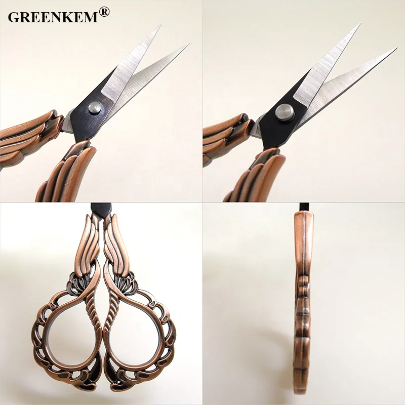 15 Colors High Quality Buddhist Orchid Scissors Plum Hands Lotus Chrysanthemum Manual Scissors Nail Tip Cutter