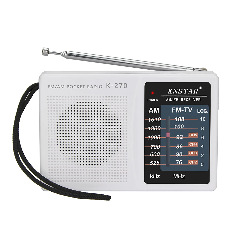 Knstar K 270 DC разъем для наушников Карманный AM FM портативное радио