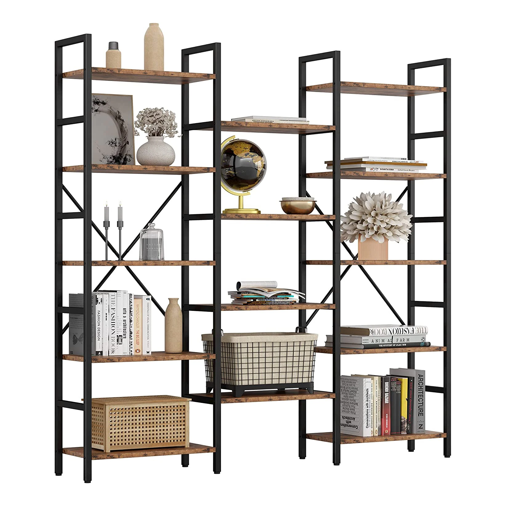 5 ярусов книжные шкафы и полки большая Etagere книжная полка открытые с