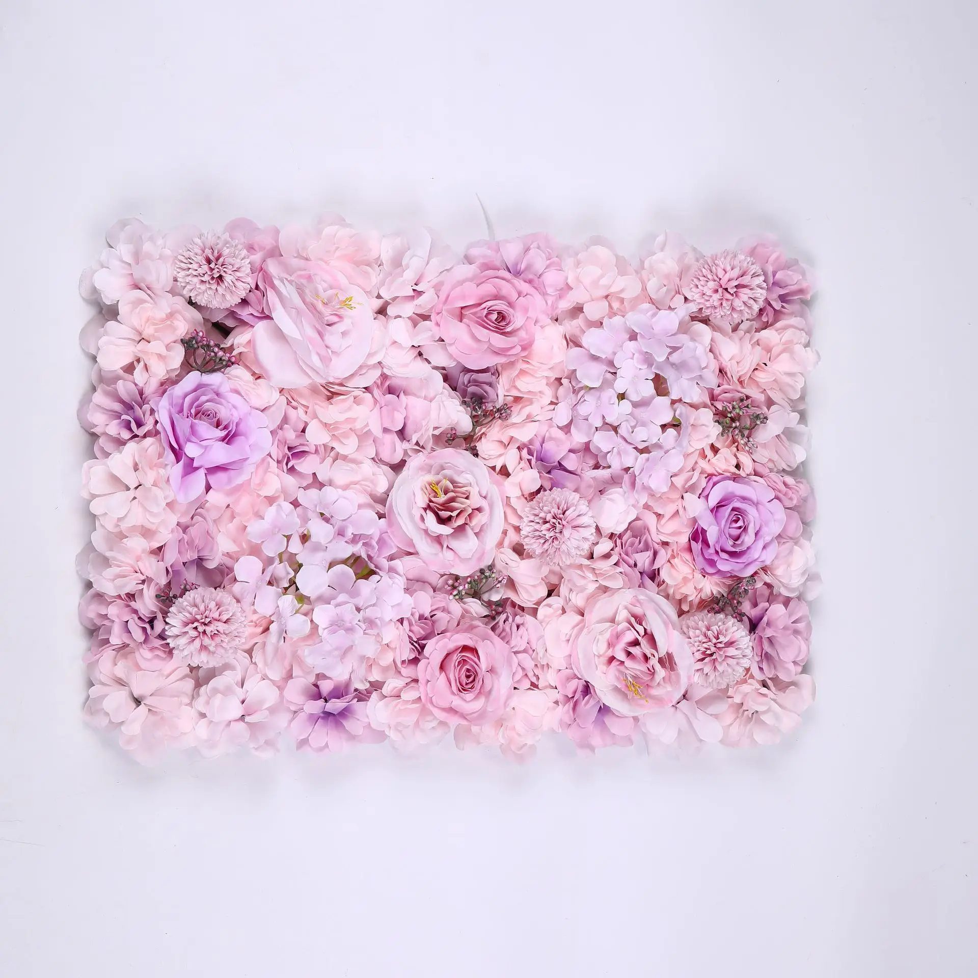 3d Roll Up Fabric Wedding Flower Wall Artificial Red Rose Green for Wall Decoration