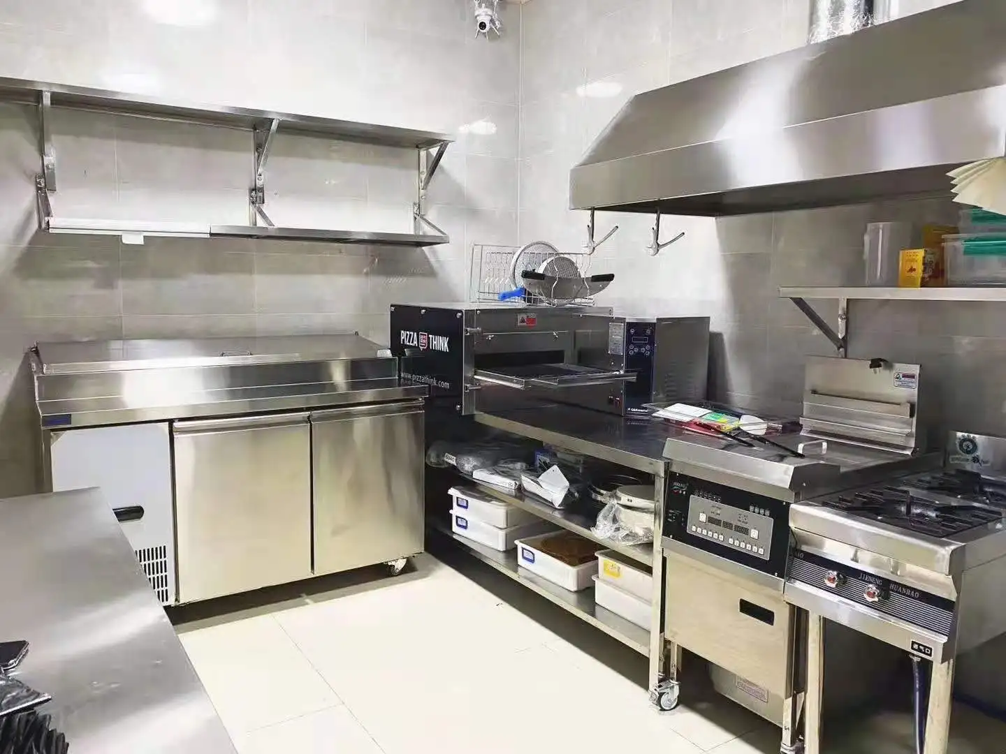  Official sales of high-performance commercial high-efficiency baking gas delivery stainless steel pizza