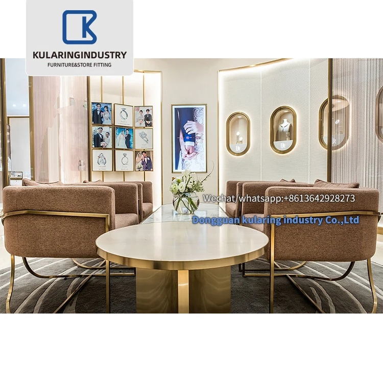 Commercial Wholesale Custom Retail Jewelry Shop Glass Floor Stand Jewelry Display Cabinet Fashion Lighting Glass Counter Table