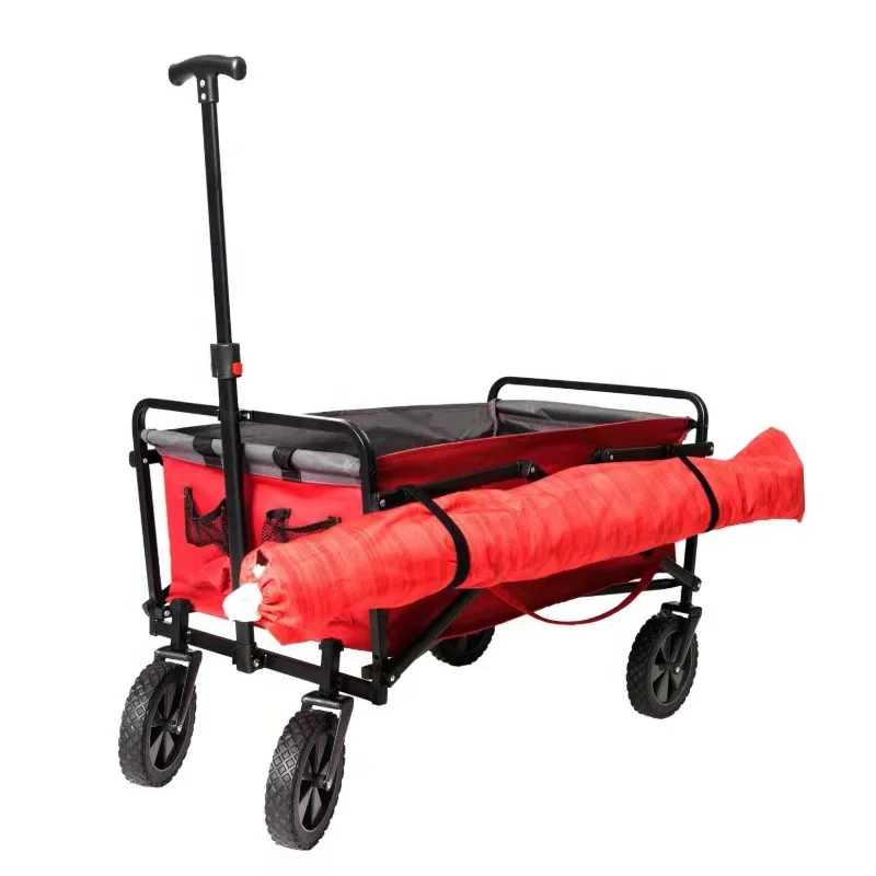 Mini Portable Folding Grocery Shopping Trolley Hand Beach Outdoor Wagon